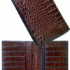 Genuine Crocodile Leather Long Wallet
